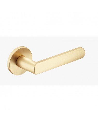 Maniglia per porta CO ICONE tonda oro opaco - maniglia design