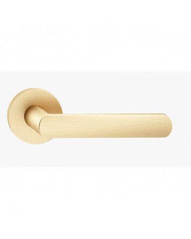 Maniglia per porta CO ICONE tonda oro opaco - maniglia design