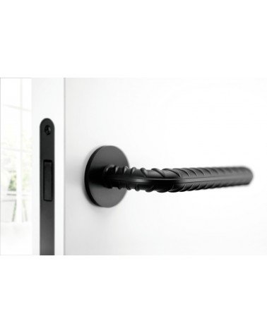 Maniglia per porta futuristica originale Rocksor maniglia design colore 2 vista di lato