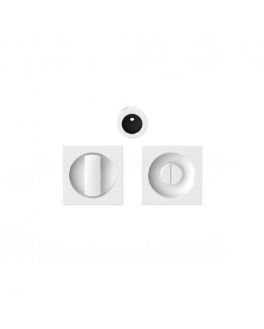Maniglia per porta scorrevole di colore bianco Moon One maniglia design