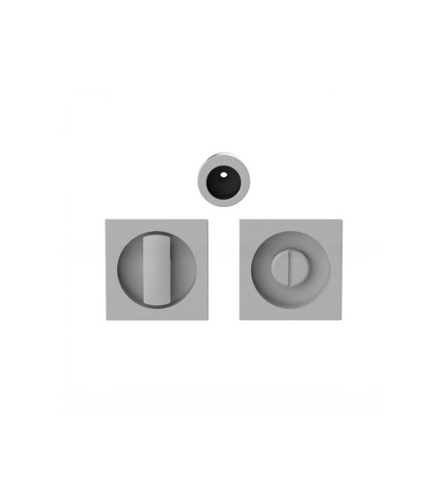 Maniglia per porta scorrevole con condanna di colore argento Moon One maniglia design