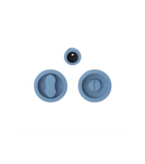 Maniglia per porta scorrevole colore blu oceano Moon One maniglia design