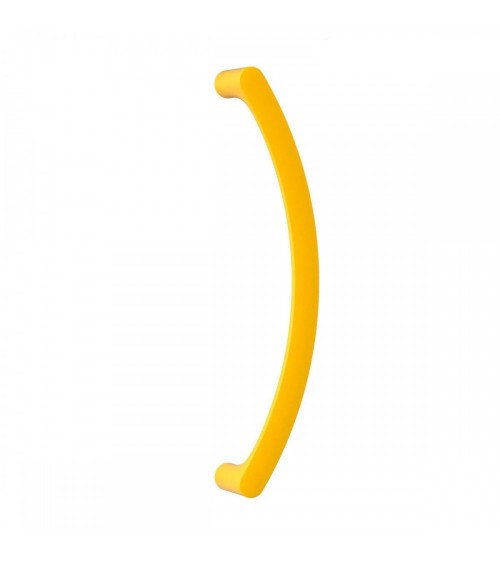 Maniglia bastone da maresciallo, maniglia di tiro colore Giallo Limone Moon One - maniglia design