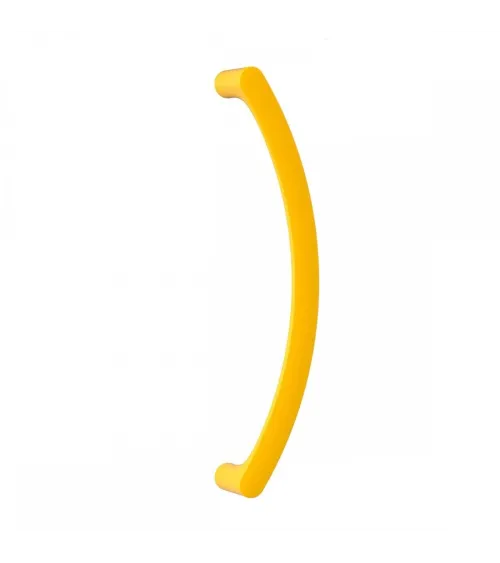 Maniglia bastone da maresciallo, maniglia di tiro colore Giallo Limone Moon One - maniglia design