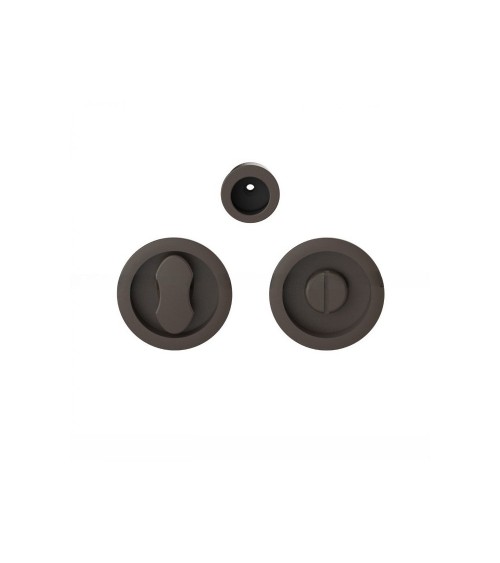 Maniglia per porta scorrevole con chiusura privacy marrone Moon One maniglia design