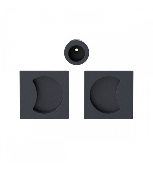 Maniglia per porta scorrevole titanio Colombo Design Moon One maniglia design