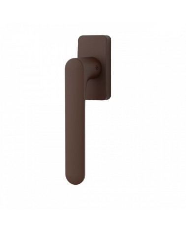 Maniglia per finestra colore Marrone - Moon One Quadrata - maniglia design