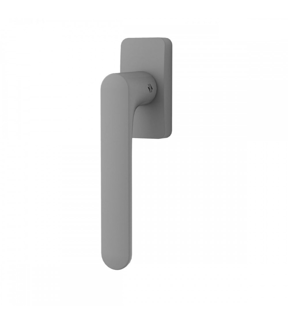 Maniglia per finestra colore Argento - Moon One Quadrata - maniglia design