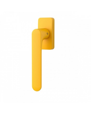 Maniglia per finestra colore Giallo Limone - Moon One Quadrata - maniglia design
