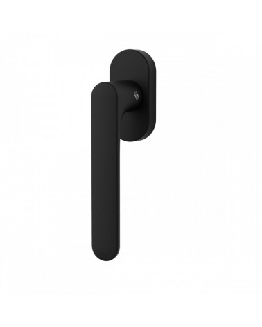 Maniglia per finestra di colore Nera - Moon One Rotonda - maniglia design