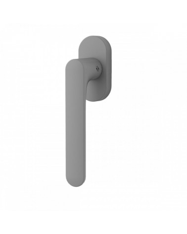 Maniglia per finestra di colore Argento - Moon One Rotonda - maniglia design