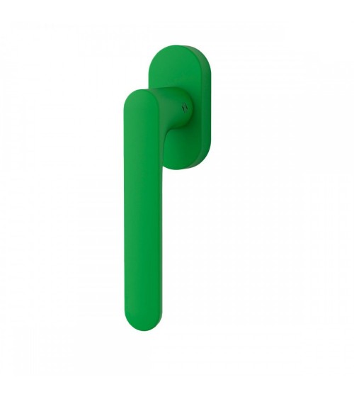 Maniglia per finestra di colore Verde Lime - Moon One Rotonda - maniglia design