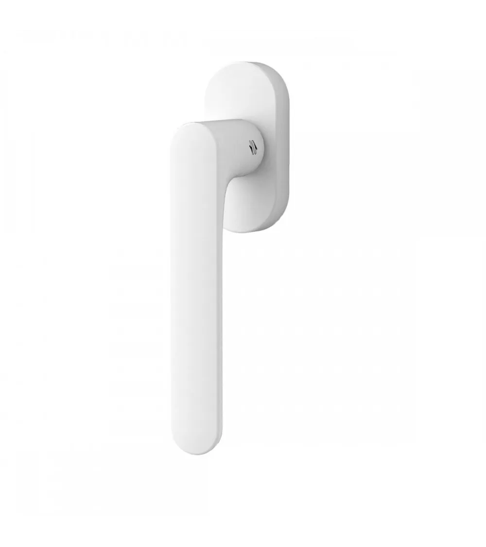 Maniglia per finestra di colore Bianca - Moon One Rotonda - maniglia design