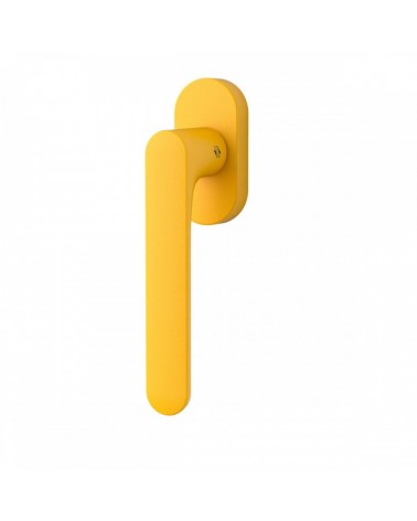 Maniglia per finestra di colore Giallo Limone - Moon One Rotonda - maniglia design