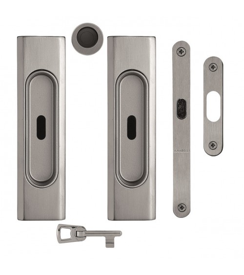 Maniglia per porta scorrevole moderna MANDELLI 1038C/S ferramenta design