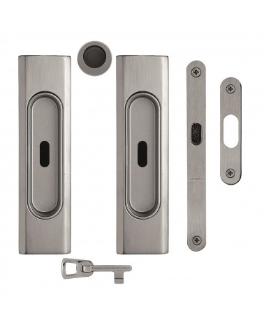 Maniglia per porta scorrevole moderna MANDELLI 1038C/S ferramenta design