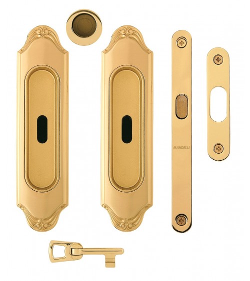 Maniglia per porta scorrevole chic MANDELLI 1028C/S ferramenta di design