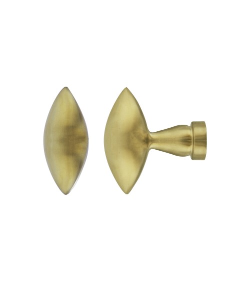 Pomello per mobile COP254 ottone - maniglia design