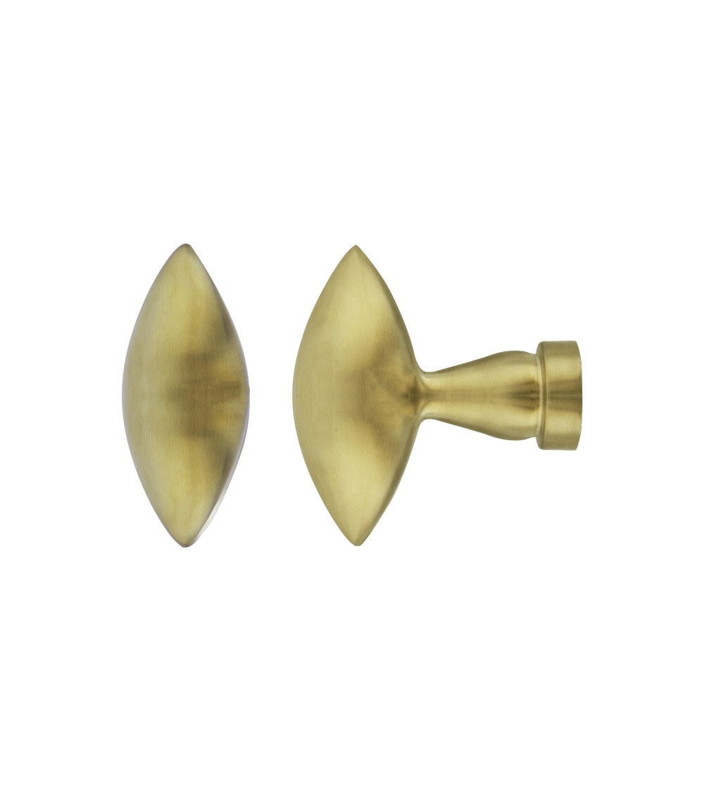 Pomello per mobile COP254 ottone - maniglia design