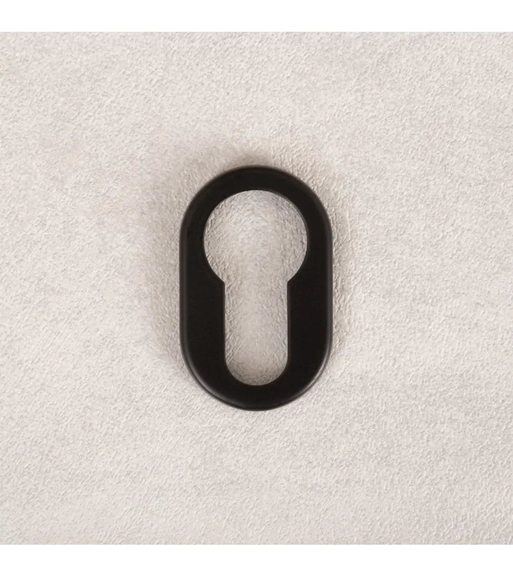 Rosetta per porta VERUM standard, a chiave a cilindro - maniglia design