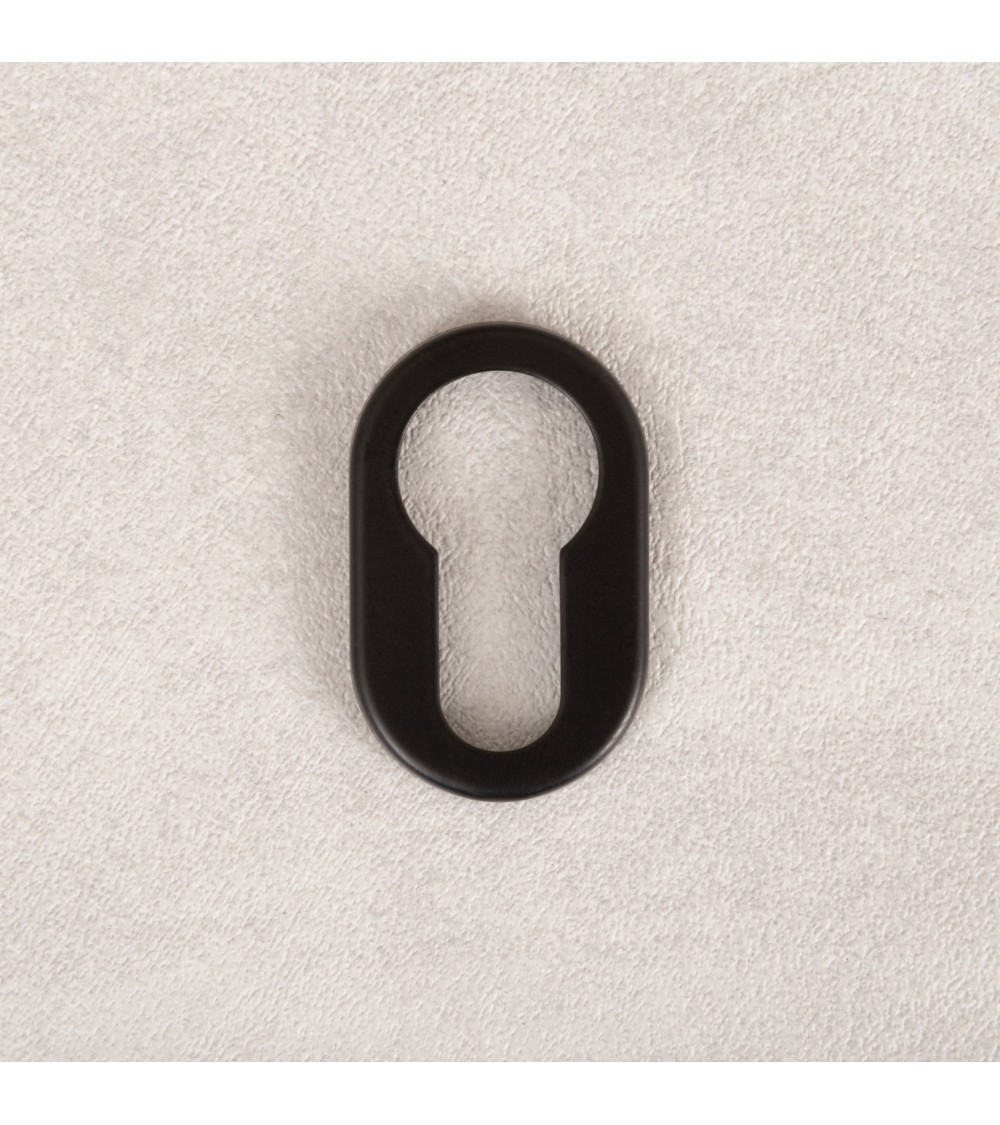 Rosetta per porta VERUM standard, a chiave a cilindro - maniglia design