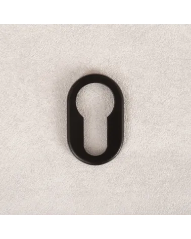 Rosetta per porta VERUM standard, a chiave a cilindro - maniglia design