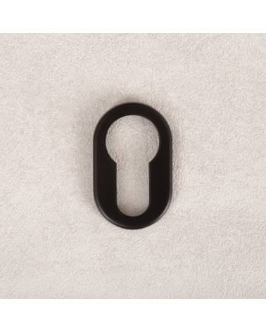 Rosetta per porta VERUM standard, a chiave a cilindro - maniglia design