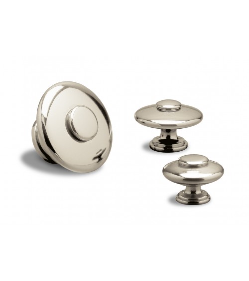 Pomello per mobile in ottone ARIANNA - maniglia per mobile design