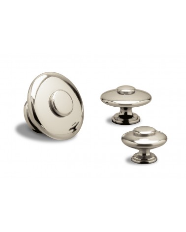 Pomello per mobile in ottone ARIANNA - maniglia per mobile design