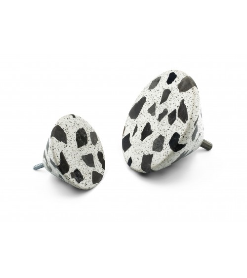 Pomello per mobile in cemento - Urbi & Orbi Demenico Rocks Cono - maniglia design