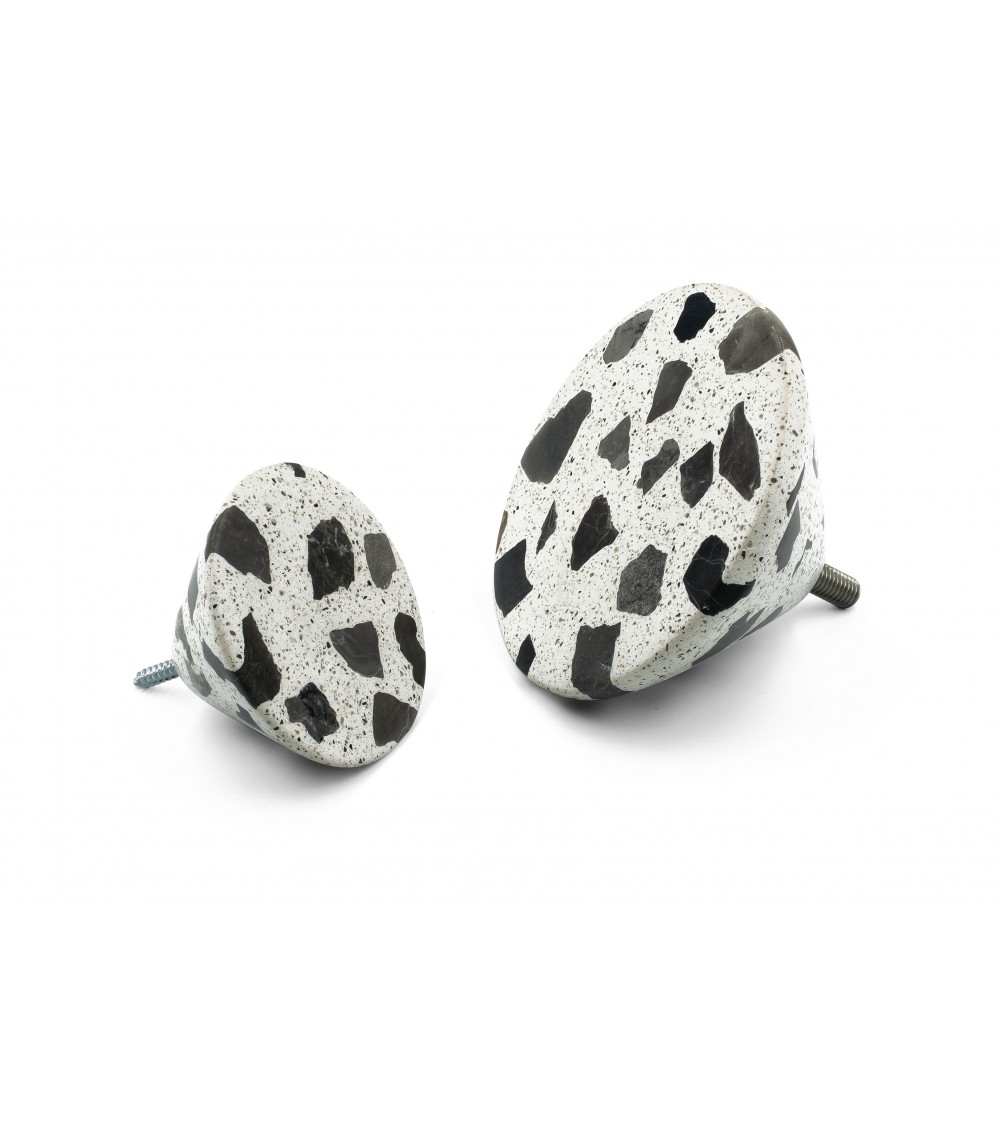 Pomello per mobile in cemento - Urbi & Orbi Demenico Rocks Cono - maniglia design