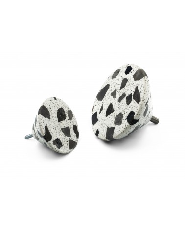 Pomello per mobile in cemento - Urbi & Orbi Demenico Rocks Cono - maniglia design