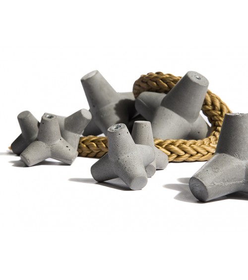 Gancio da parete in calcestruzzo / Pomolo per mobile Marine Made in Grèce - maniglia design