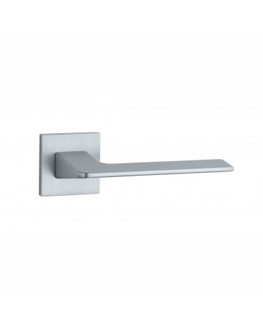 Maniglia per porta su placca quadrata OMA design
