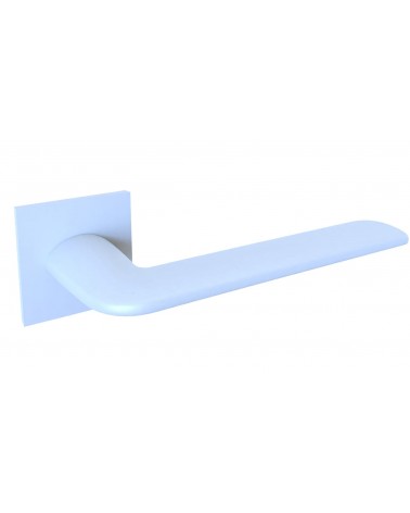 Maniglia per porta bianca Line Stinger quadrata