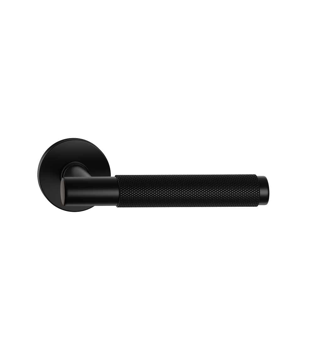 Maniglia per porta nera Time Slim design