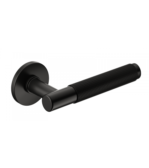 Maniglia per porta nera Time Slim design