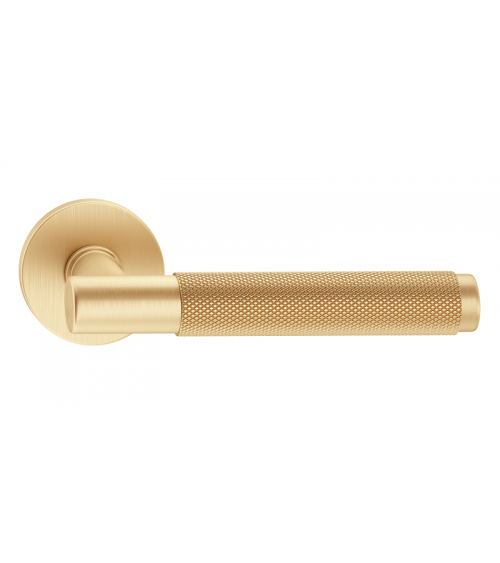 Maniglia per porta Time Slim design color oro satinato
