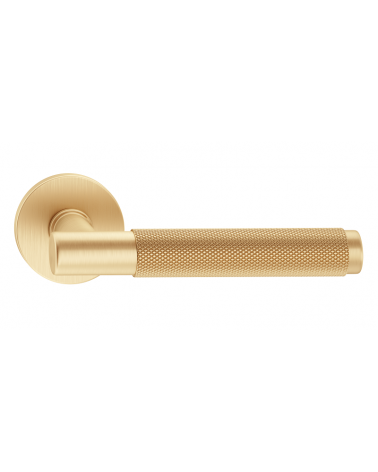Maniglia per porta Time Slim design color oro satinato