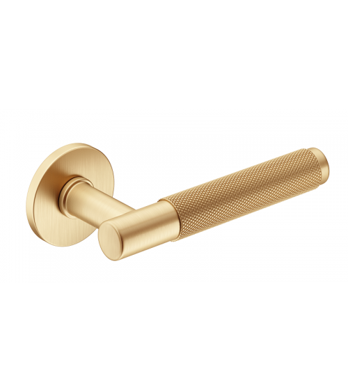 Maniglia per porta Time Slim design color oro satinato