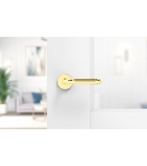 Maniglia per porta oro lucido ARIA Slim design
