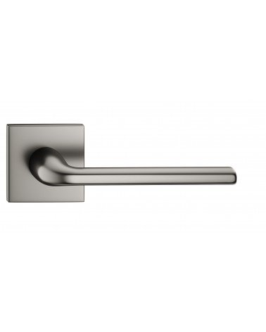 Maniglia per porta grafite Scandi Slim design vista frontale