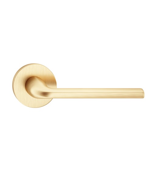 Maniglia per porta oro lucido Scandi slim ferramenta design