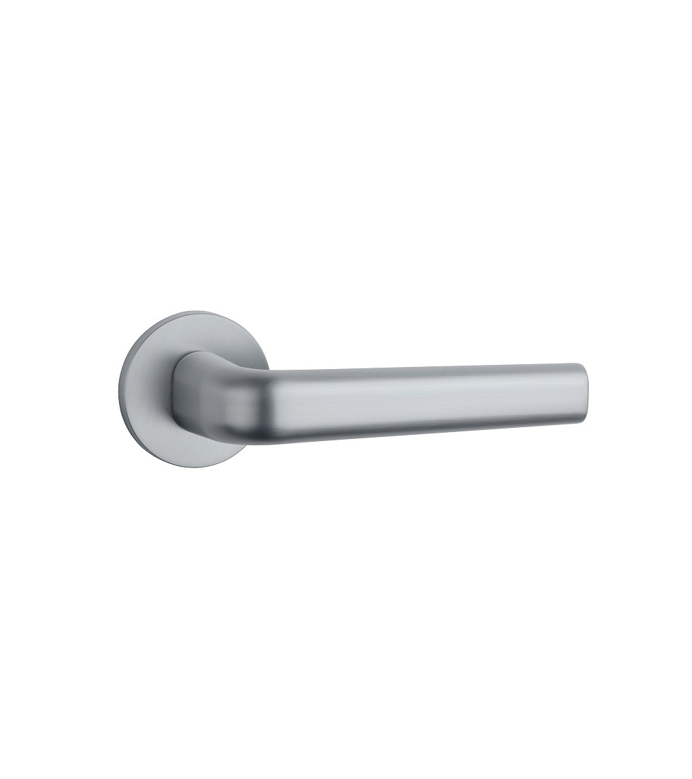 Maniglia per porta cromo satinato INULLA maniglia design