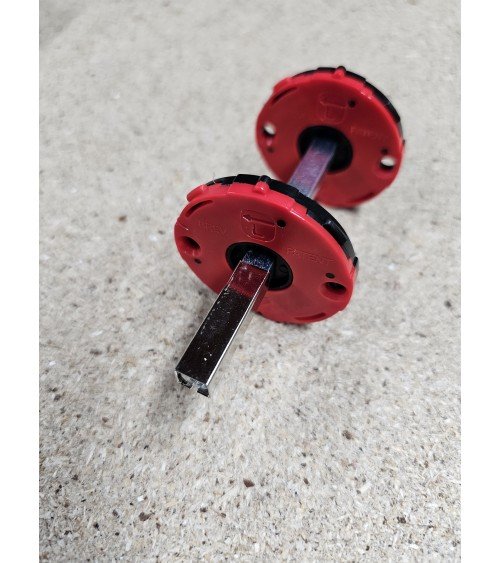 Kit montaggio maniglie Moon per serratura a codolo 7mm - maniglia design