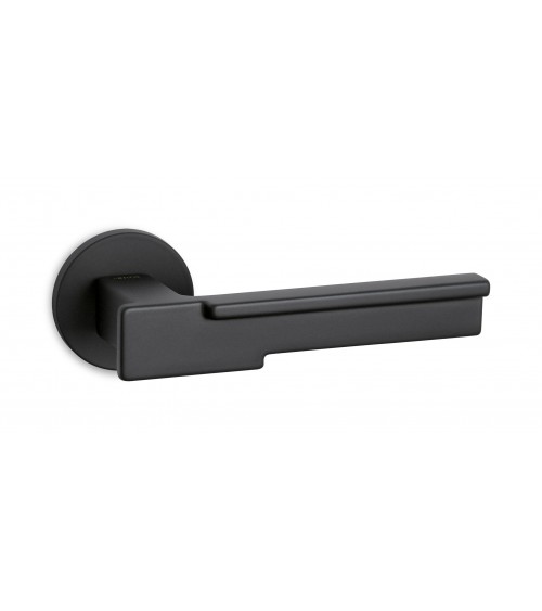 Maniglia per porta nera Ento Robot maniglia design