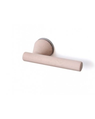 Maniglia per porta futuristica Mandelli Juno maniglia design vista inclinata