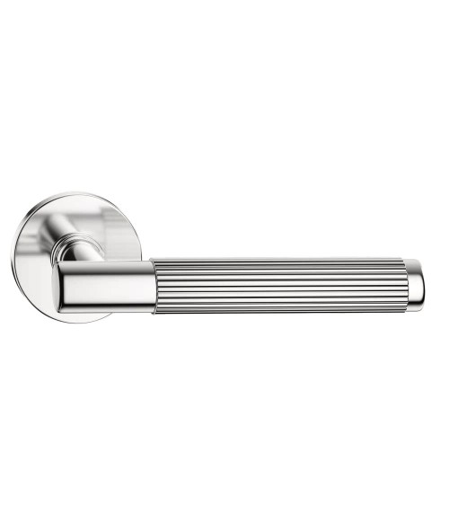 Maniglie per porte cromo lucido Time Linear Slim ferramenta design