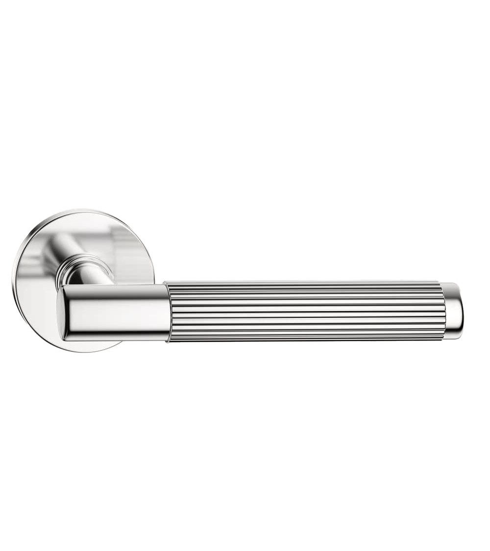 Maniglie per porte cromo lucido Time Linear Slim ferramenta design
