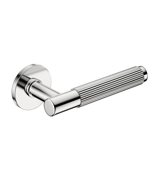 Maniglie per porte cromo lucido Time Linear Slim ferramenta design